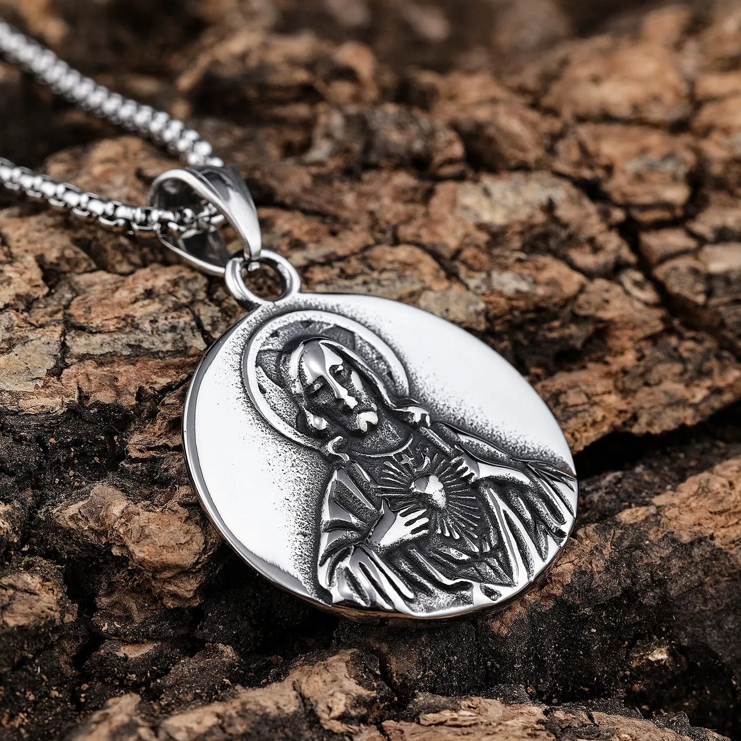 Sacred Heart Medallion