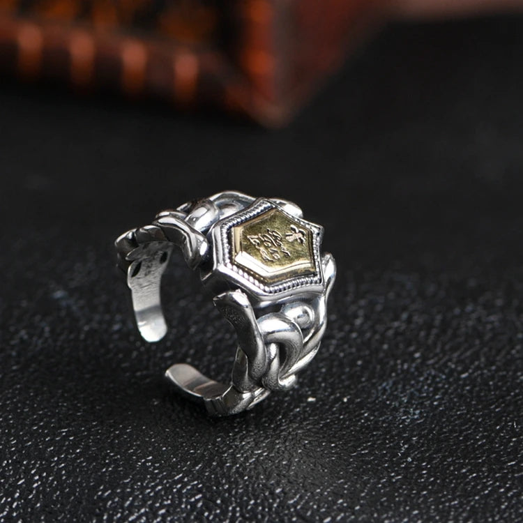 Shield Cross Ring