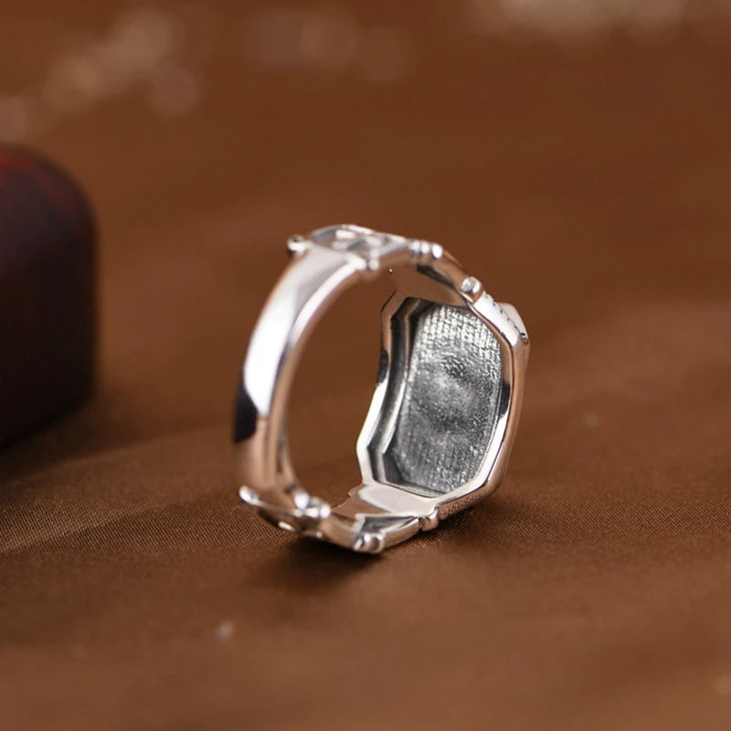 Agate Punk Ring
