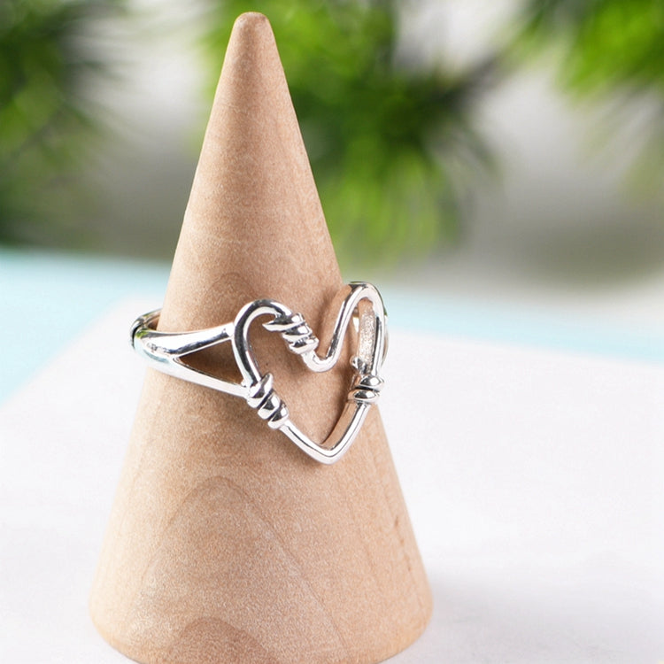 Silver Heart Ring