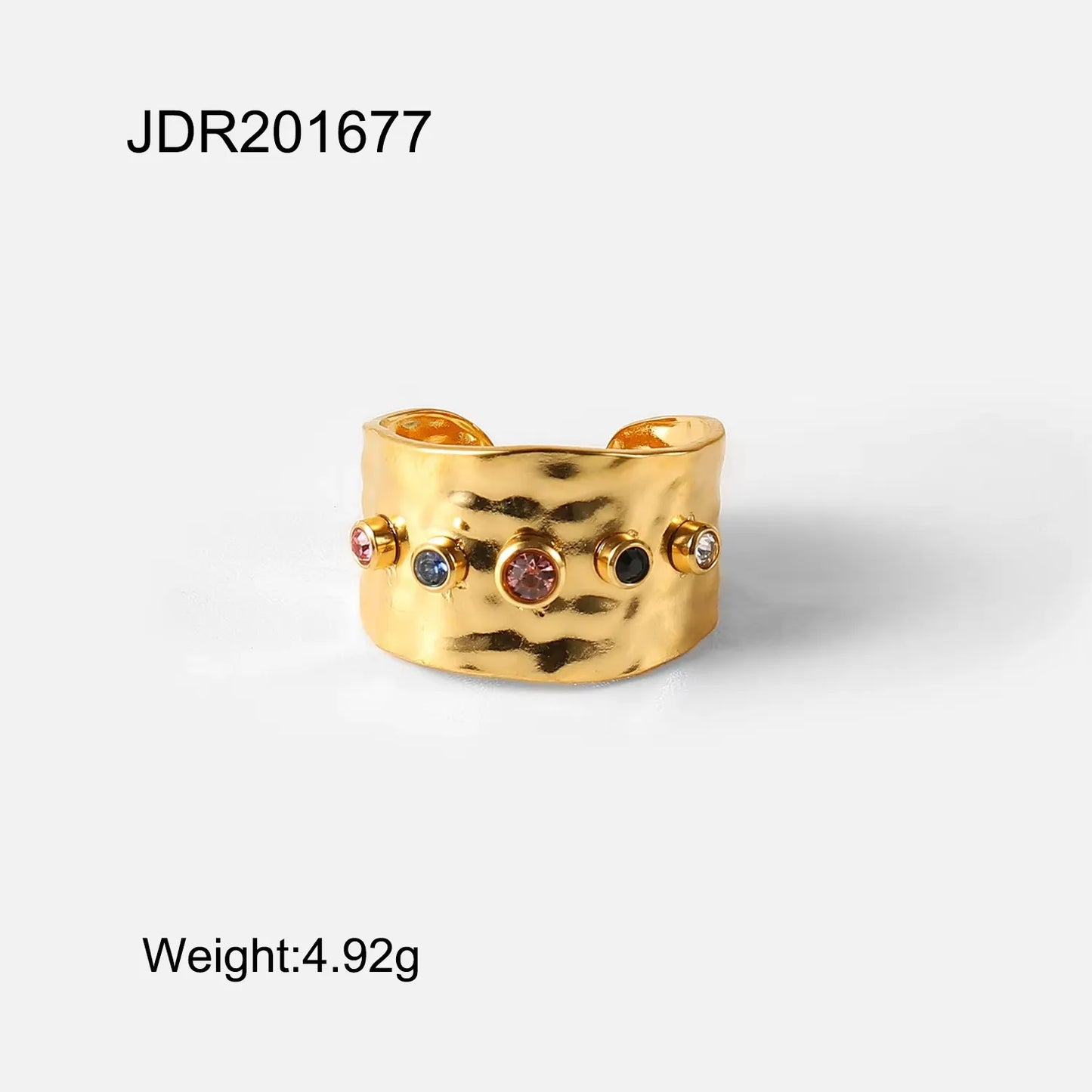 Hammered Finger Rings
