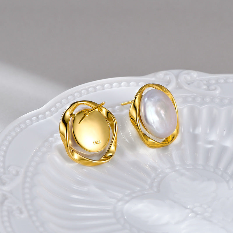 Baroque Pearl Earrings
