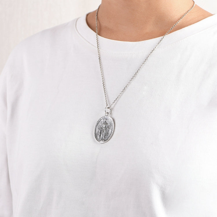 Virgin Mary Necklace