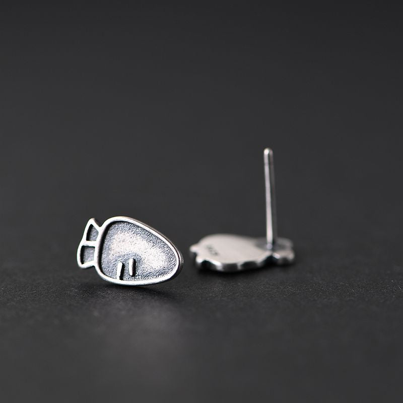 Rabbit Carrot Earrings