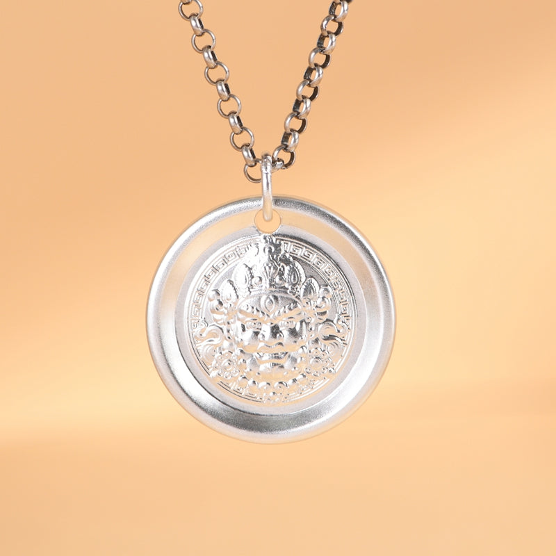 Buddhist Yellow God Necklace