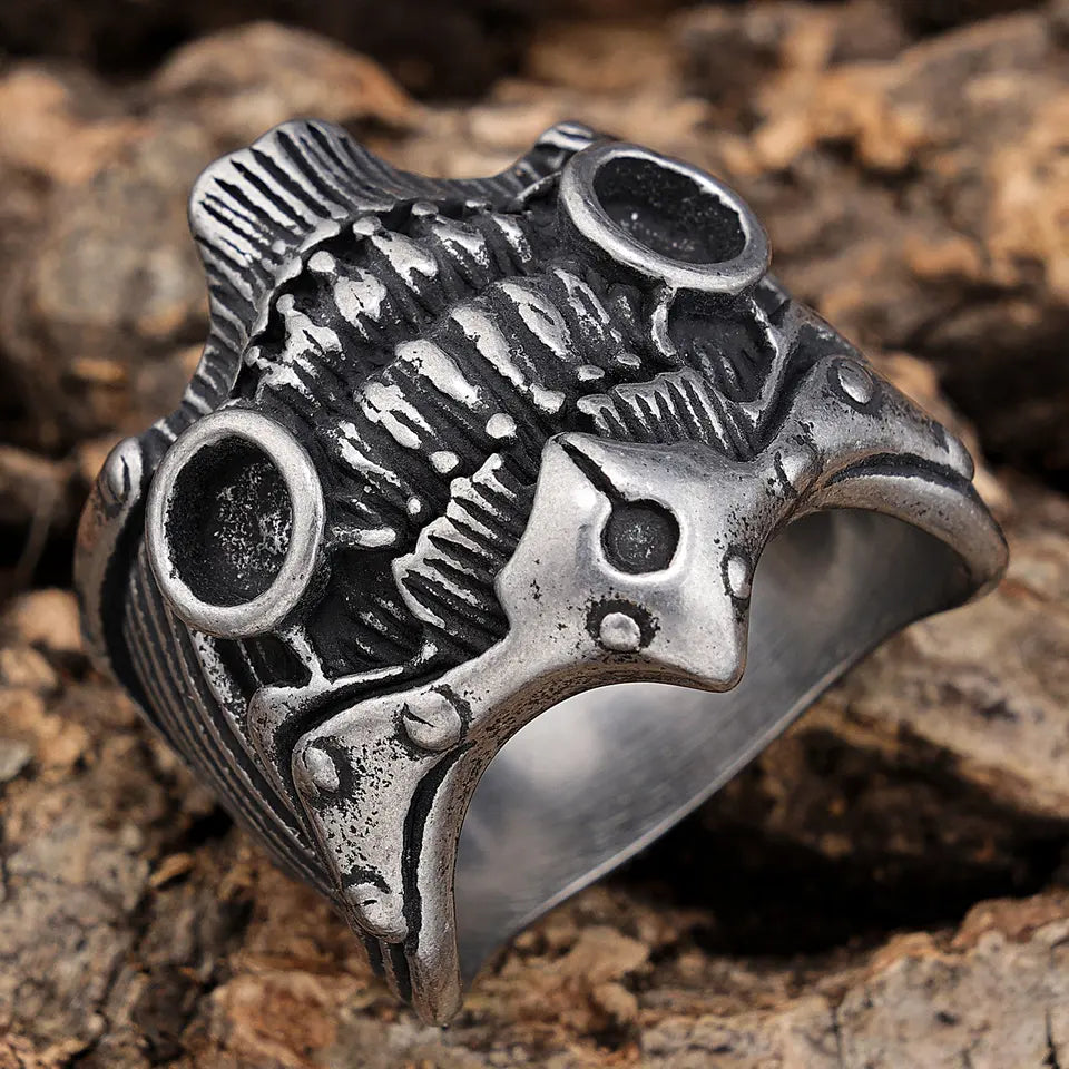 Skull mouth Ring