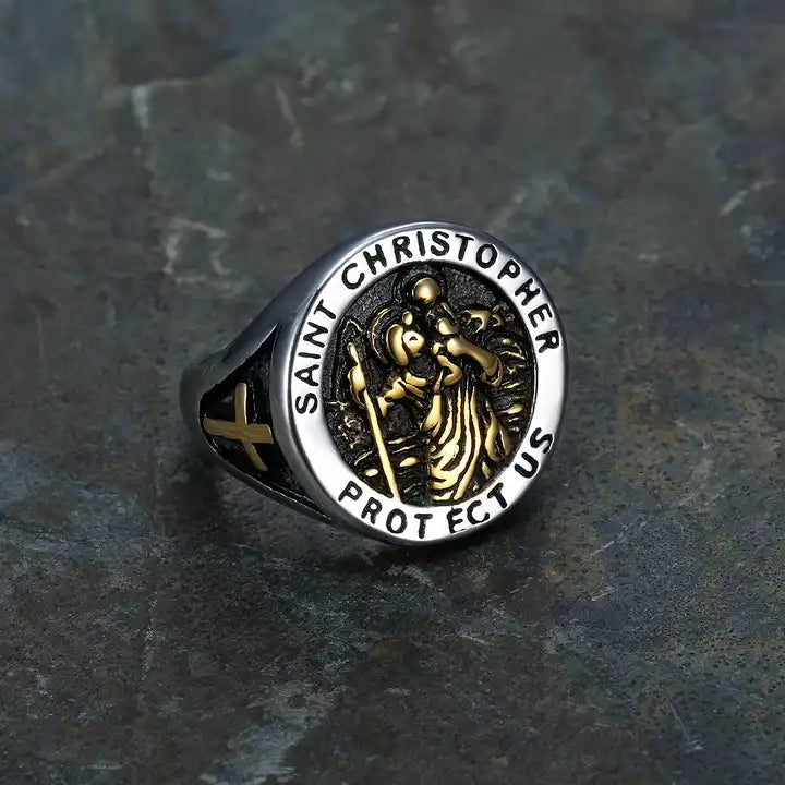 Saint Christopher Ring
