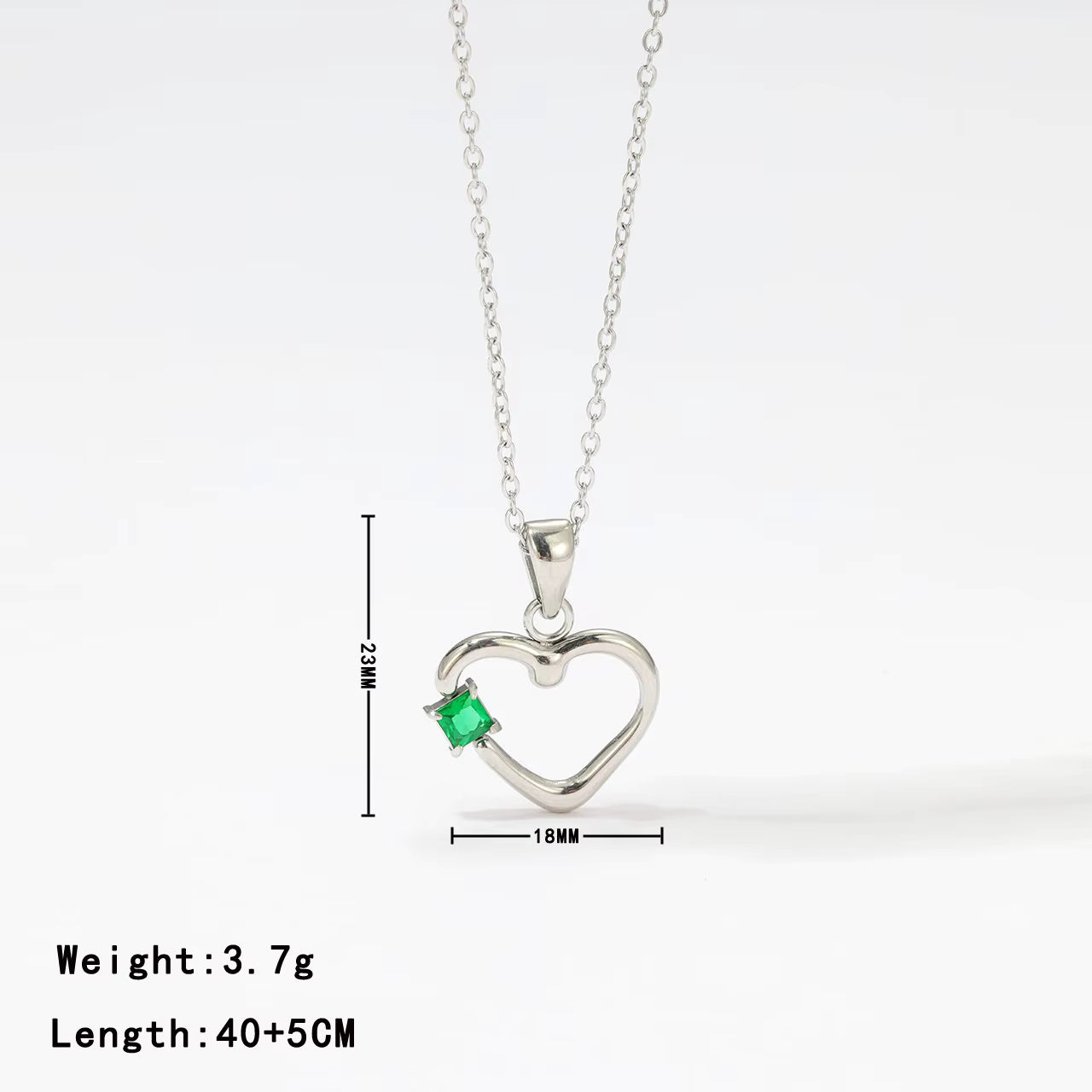Gem Heart Necklace