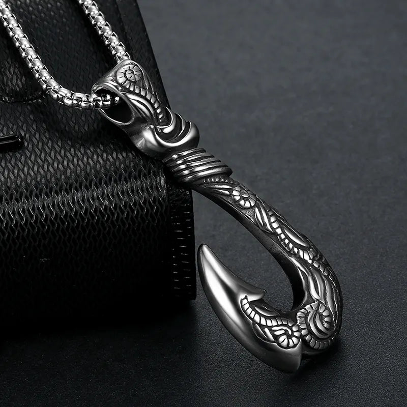 Viking Fish Hook Pendant