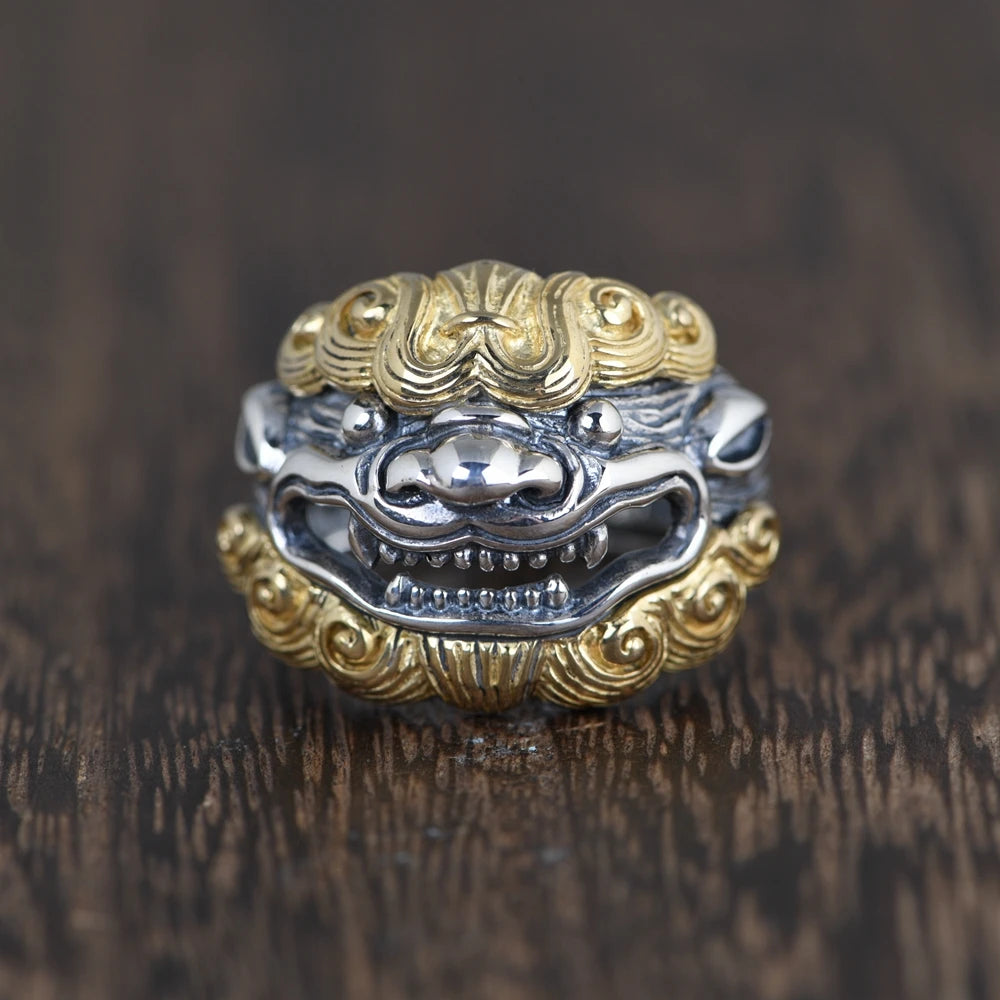 Chinese Lion Ring