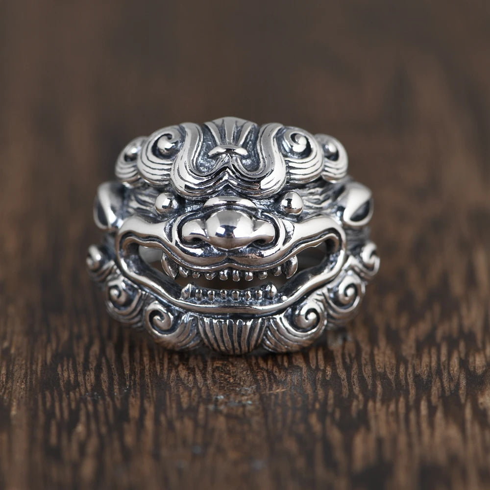 Chinese Lion Ring