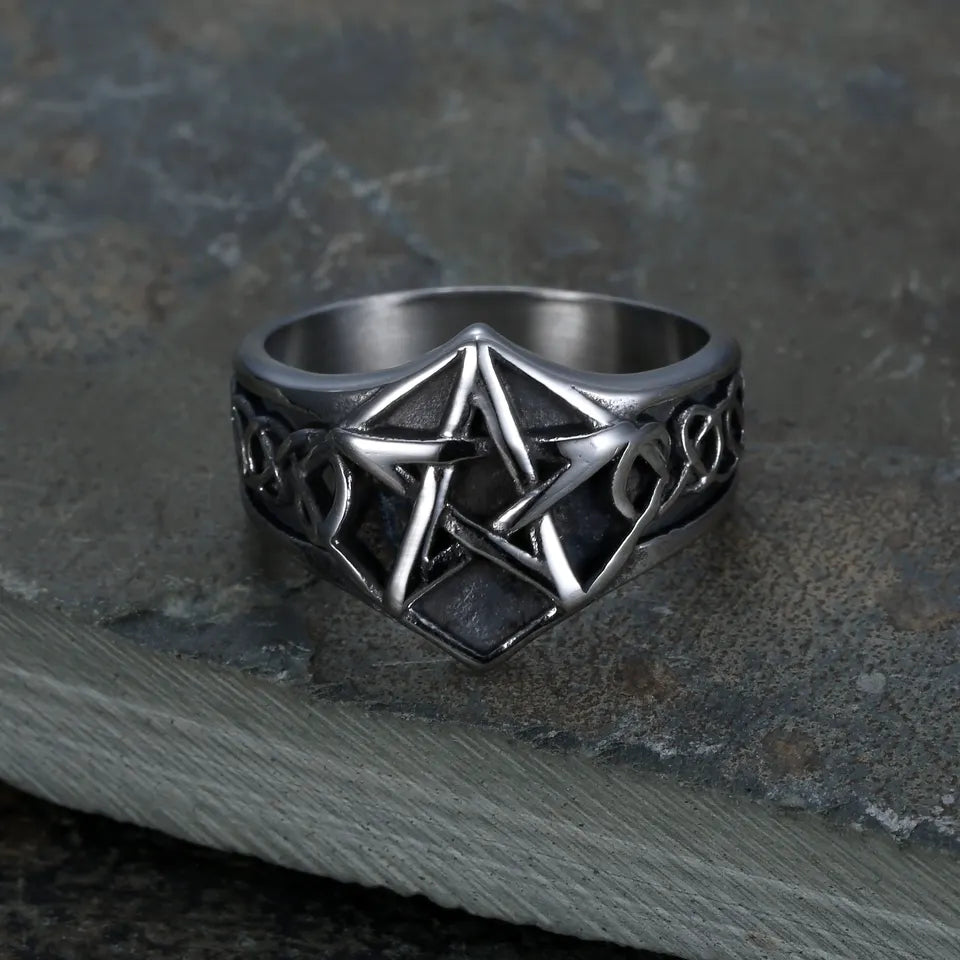 Pentagram Star ring