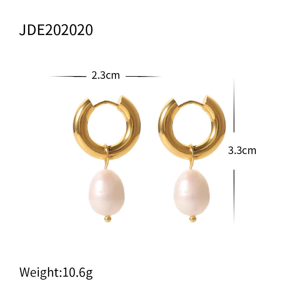 Gold Hoop Earrings