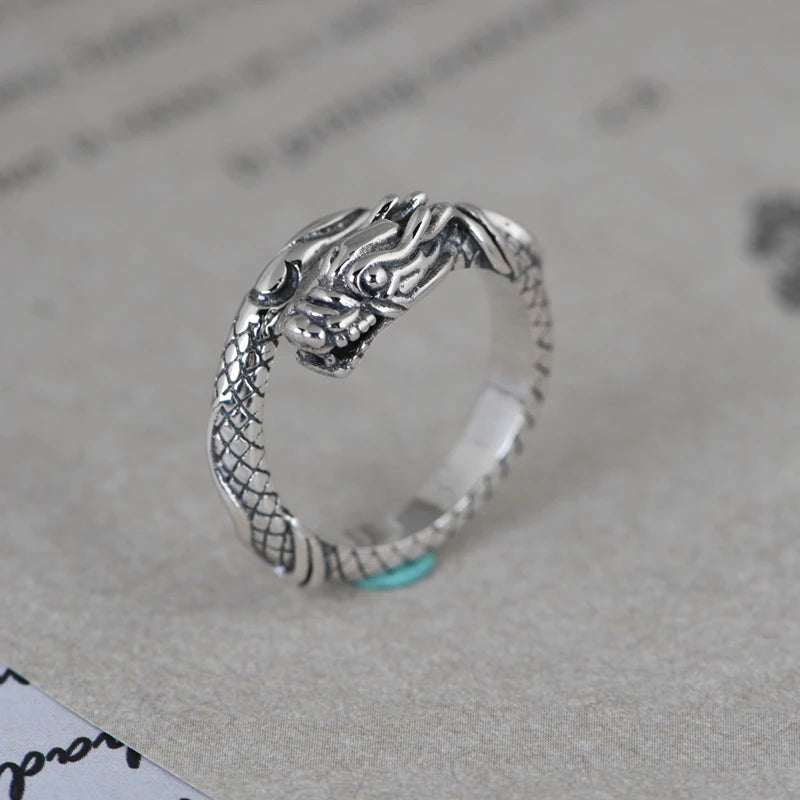 Retro Dragon Ring