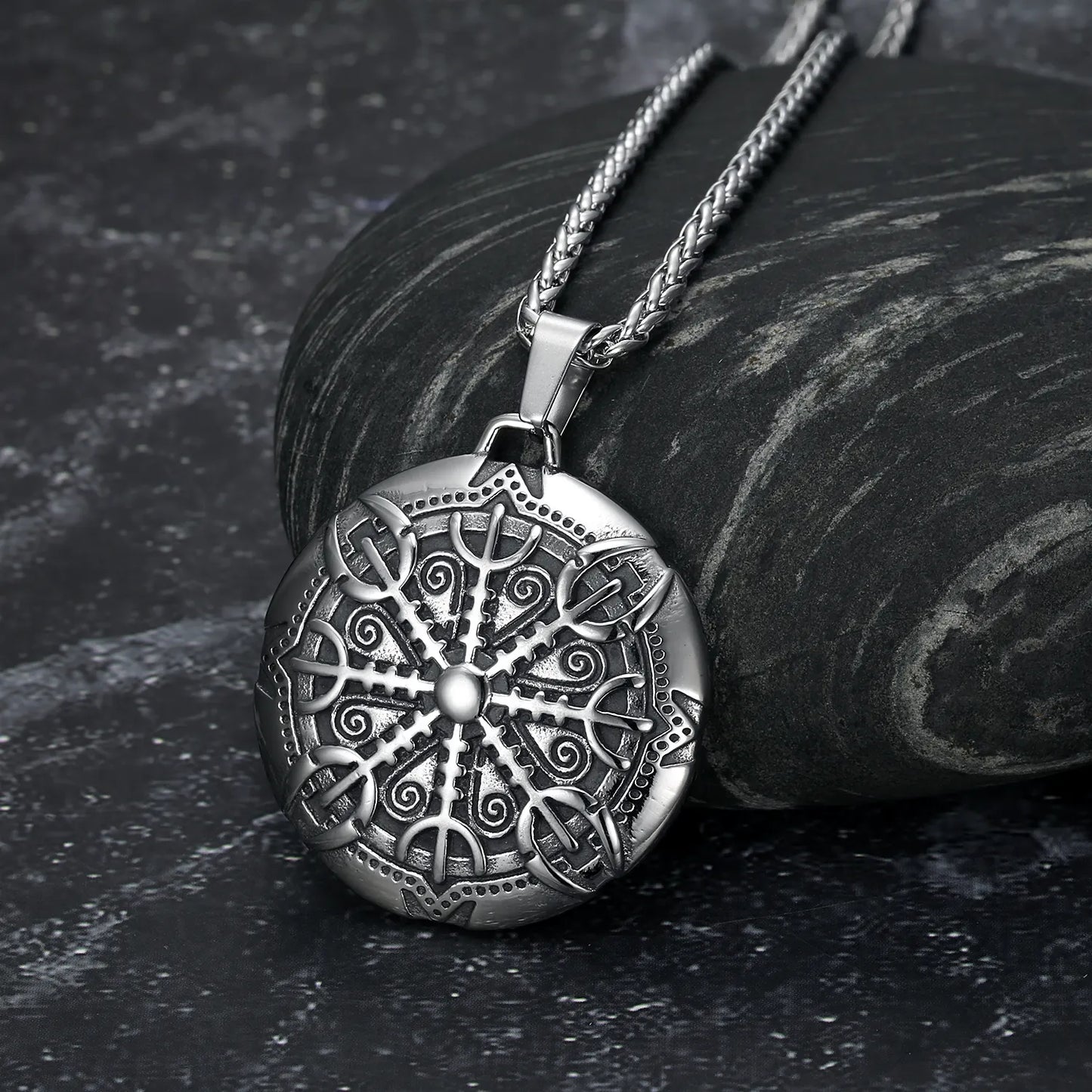 Vegvisir Compass Pendant