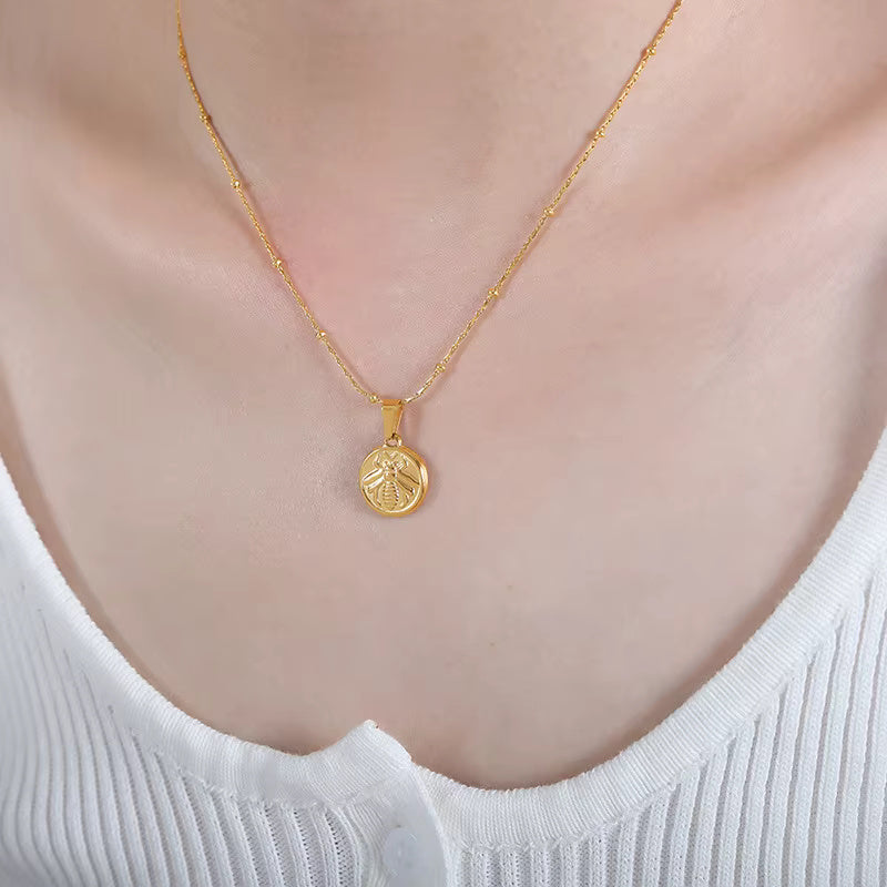 Golden Zodiac Necklace
