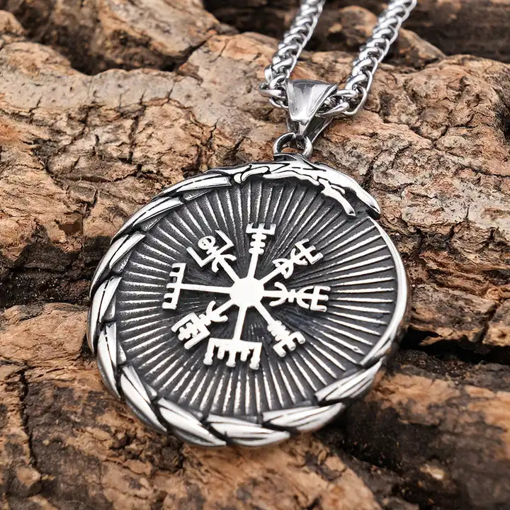 Valknut Ouroboros Pendant