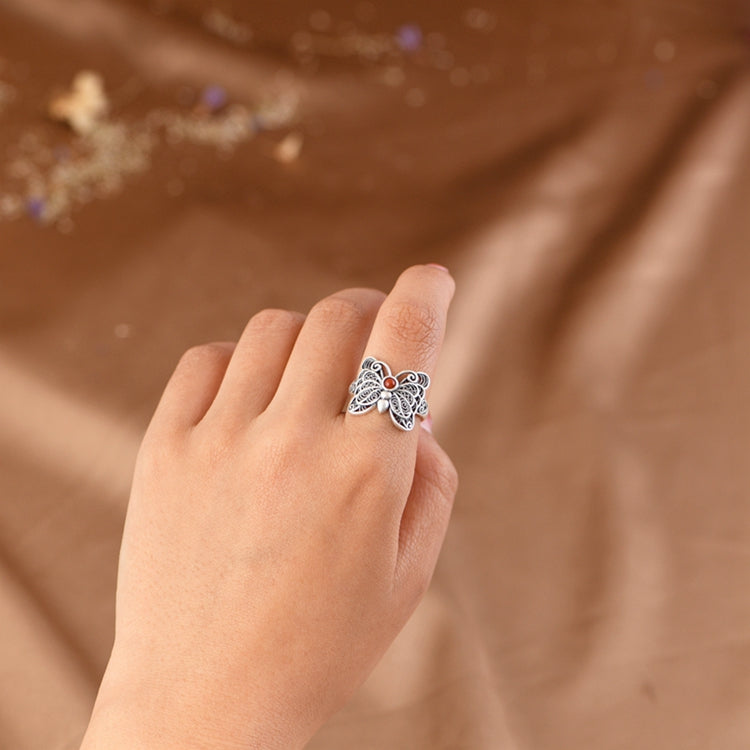 Butterfly Adjustable Ring