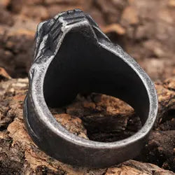 Skeleton Coffin Ring Men