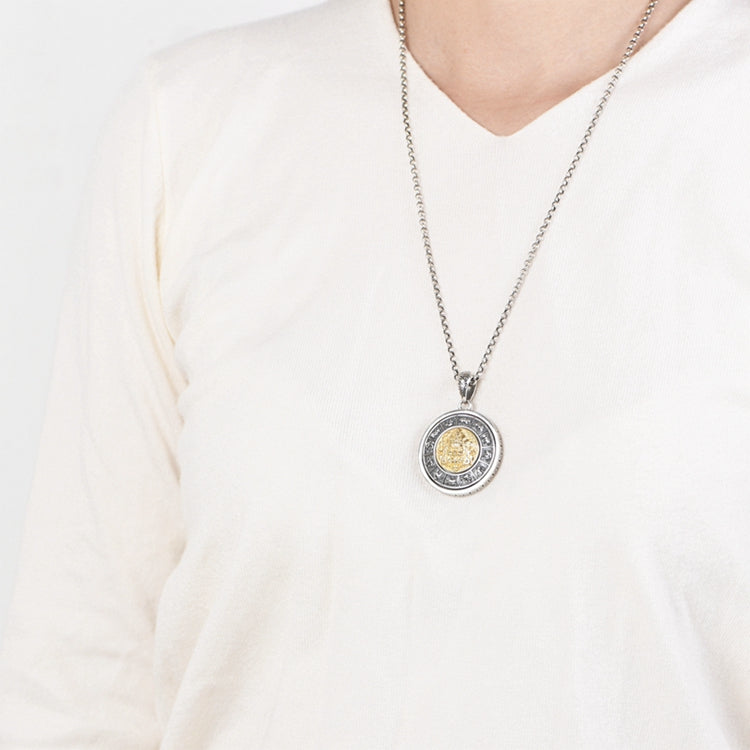Twelve Zodiac Yellow God Necklace