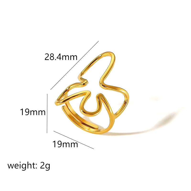 Gold Stack Rings