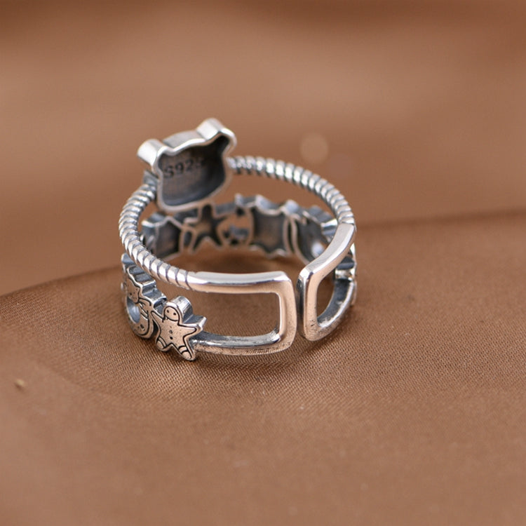 Little Bear wide ring