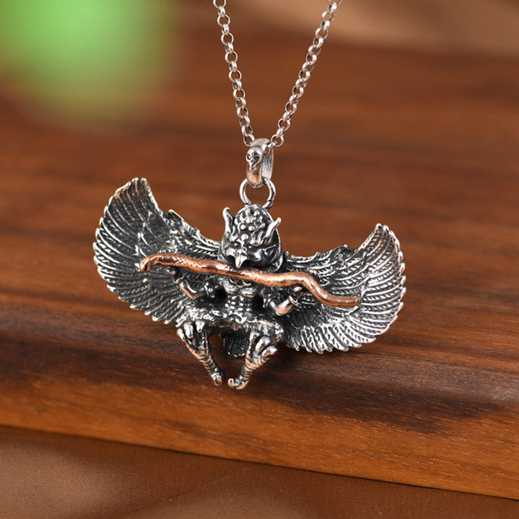 Roc Bird Snake Necklace