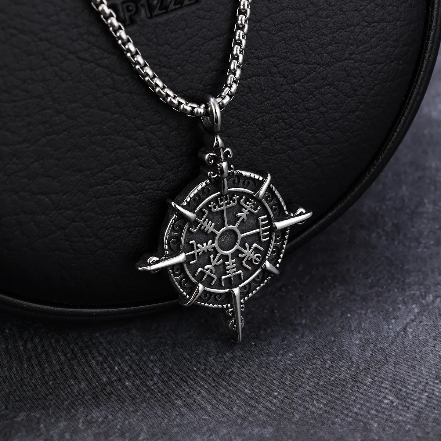 Vegvisir Rune Pendant