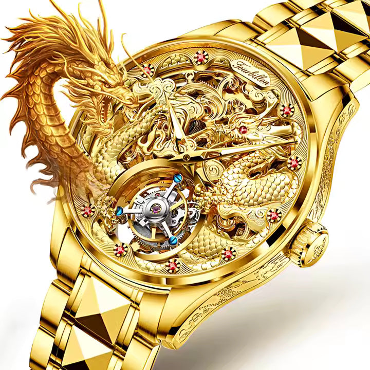 Golden Dragon Tourbillon Watch