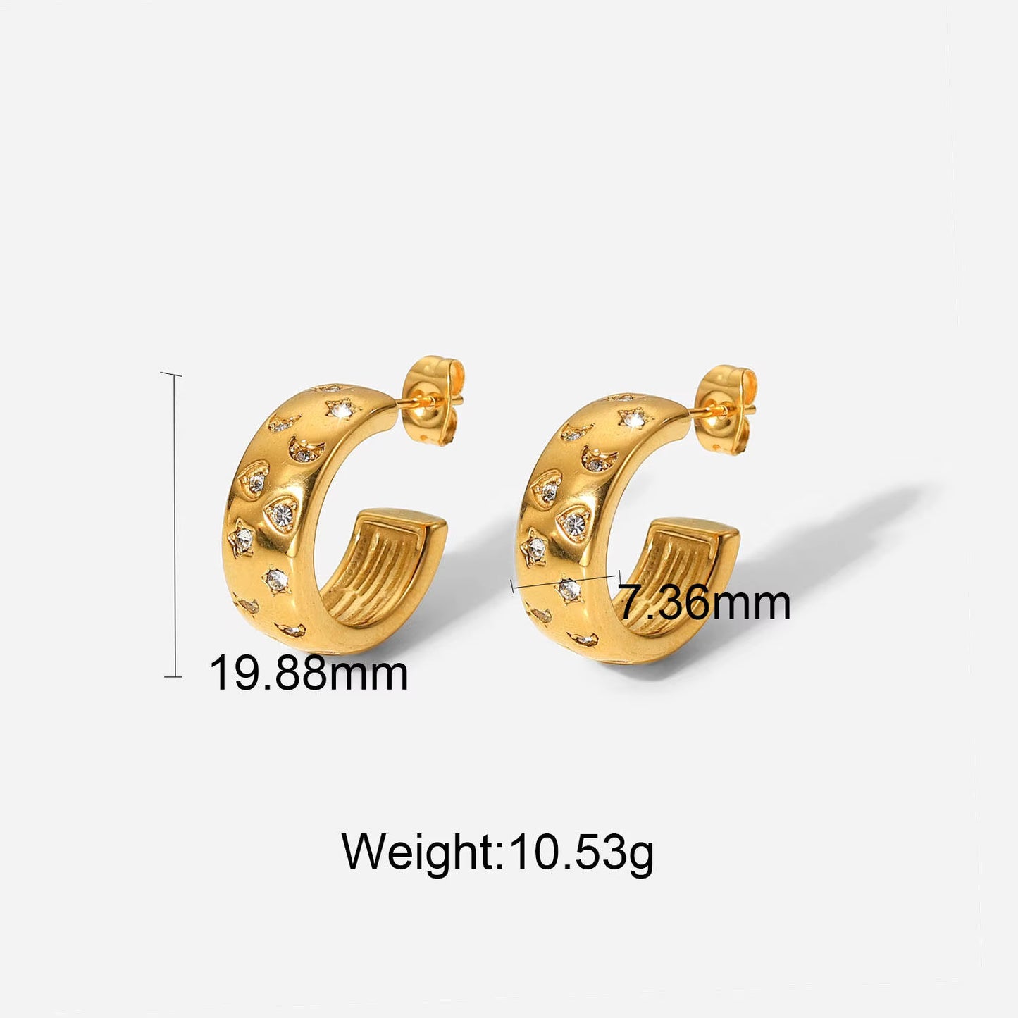 Huggie Hoop Earrings