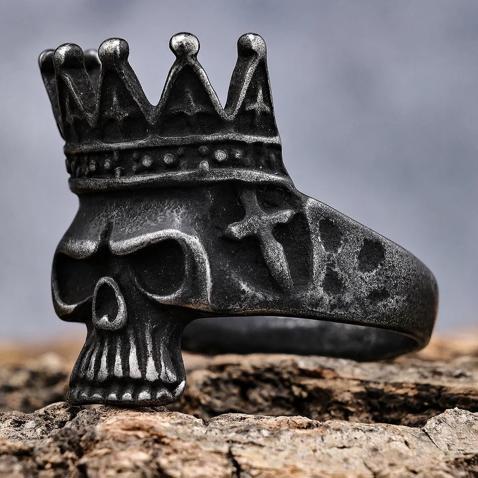 King Skull Ring