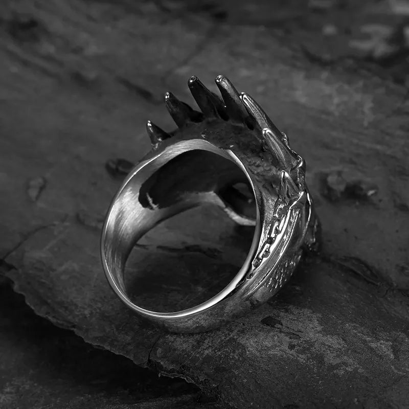 Skull Crown Ring