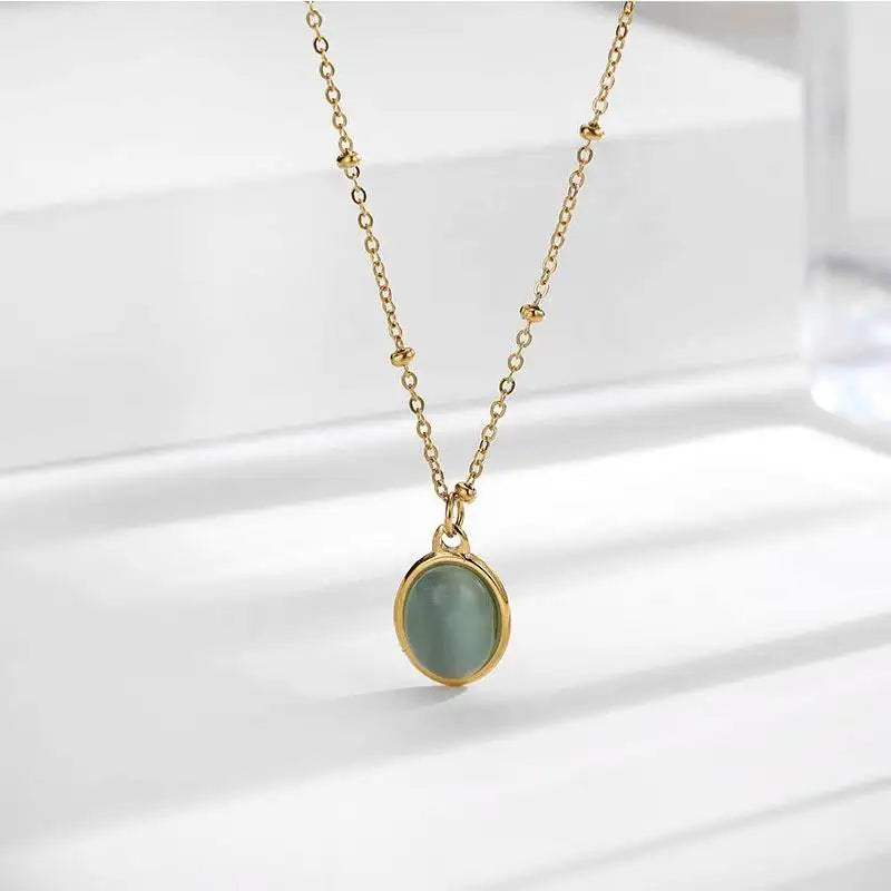 Polished Opal Necklace