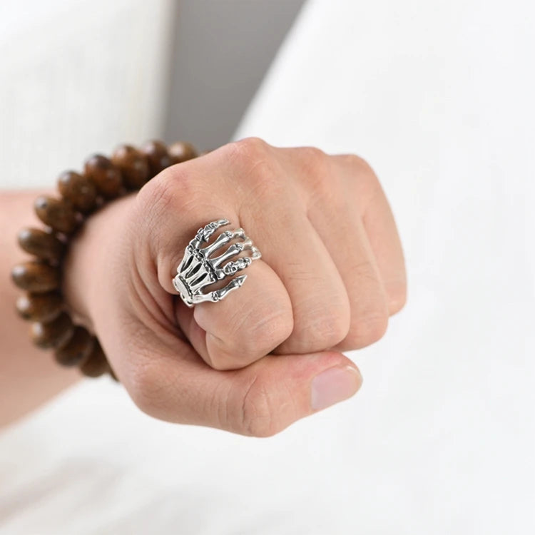 Retro Skull Ring