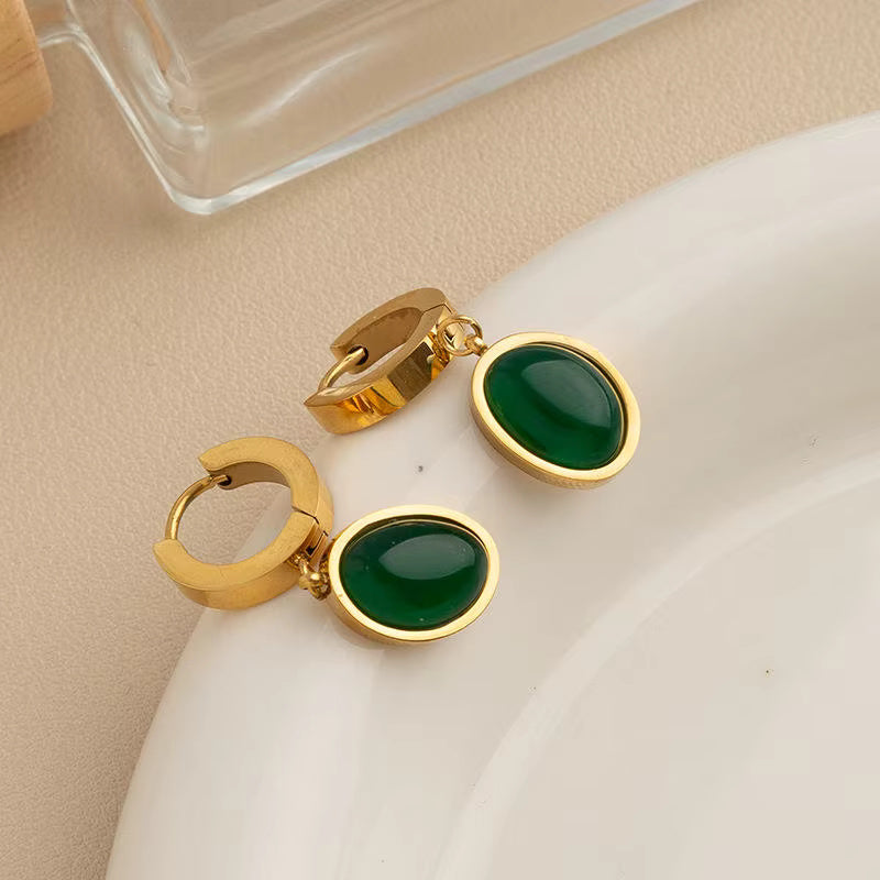 Geometric Dangle Earrings