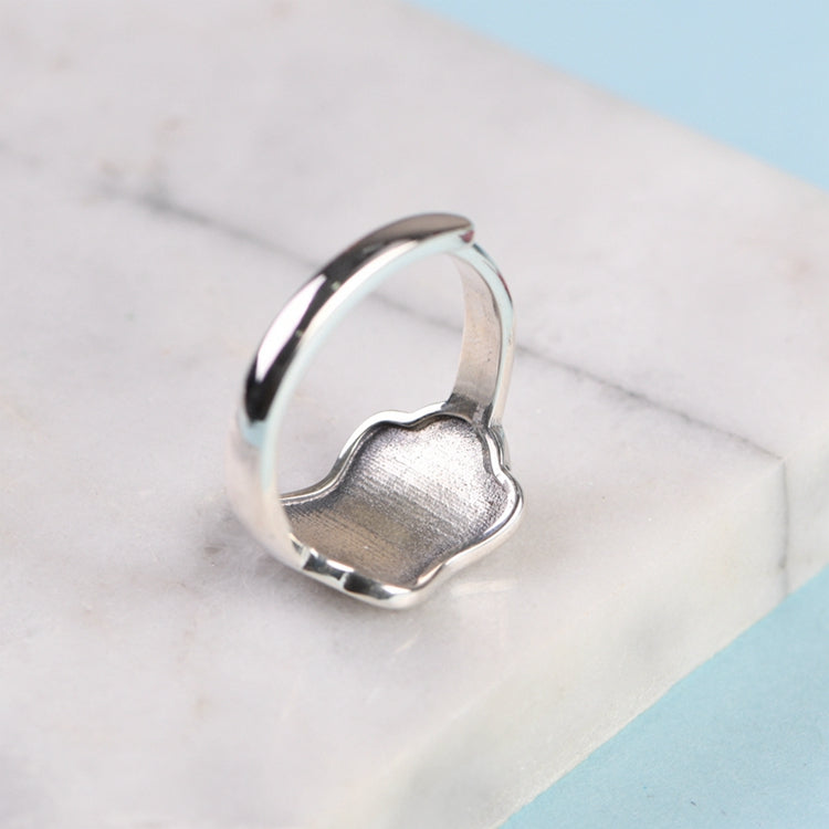 Flower Opening Adjustable Ring