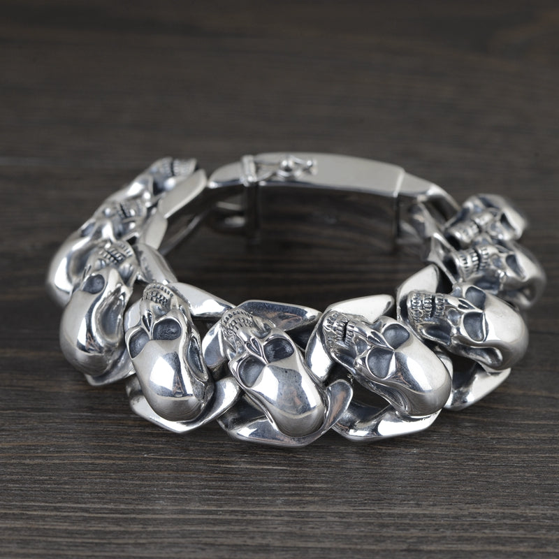 Rock Skull Bracelet