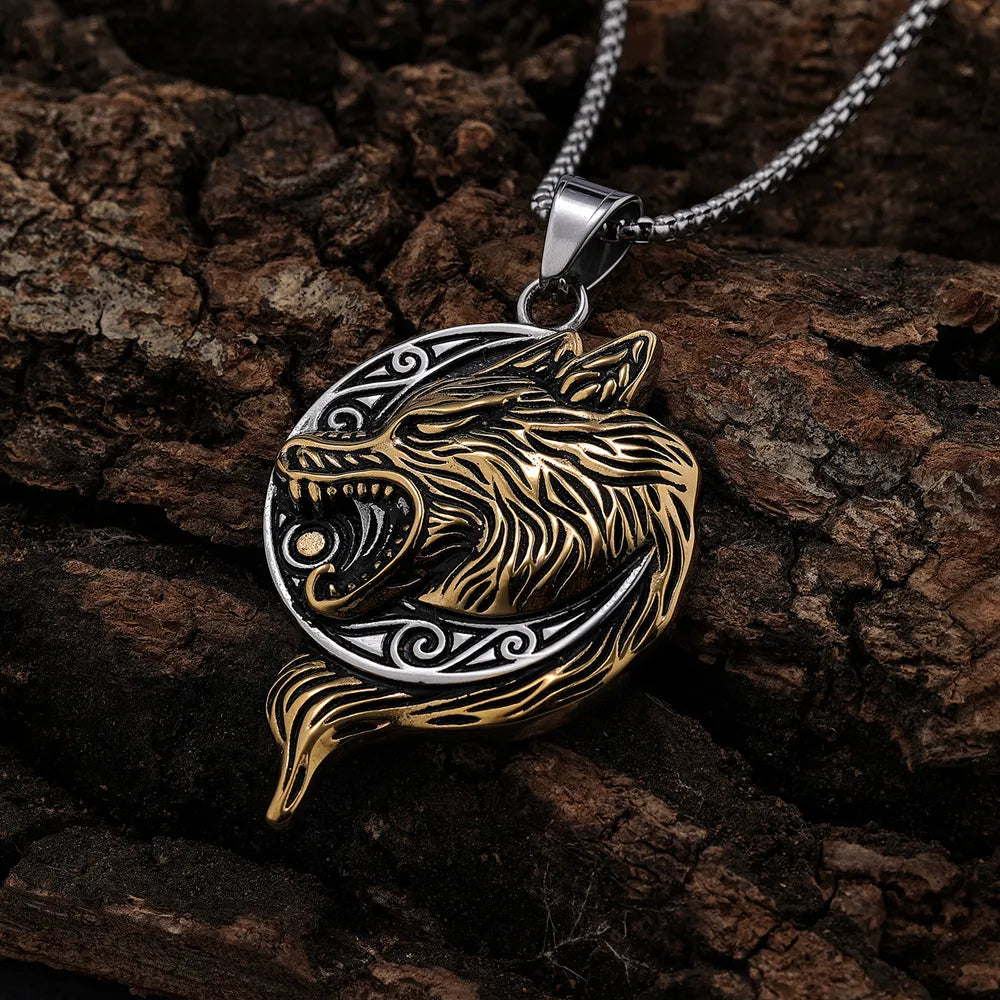 Wolf Geri Freki Necklace