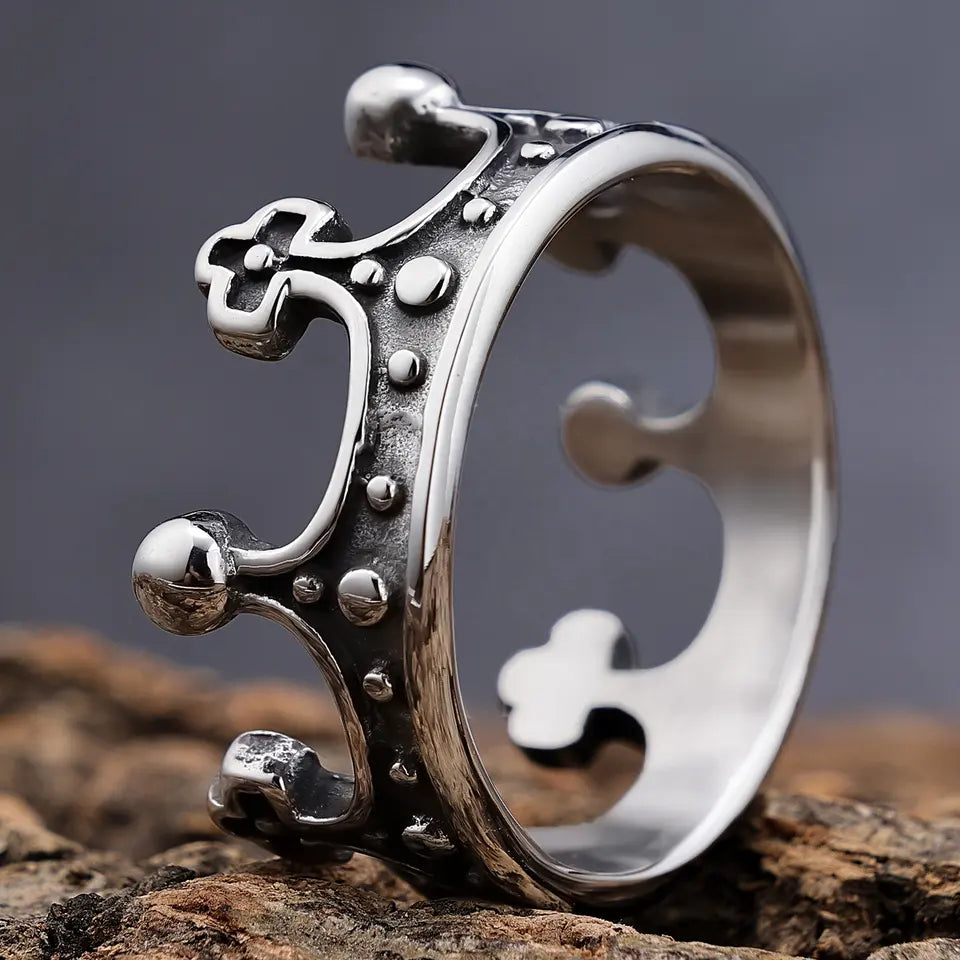 Royal King Crown Ring