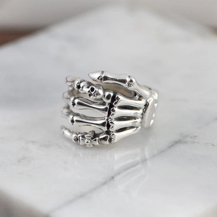 Retro Skull Ring