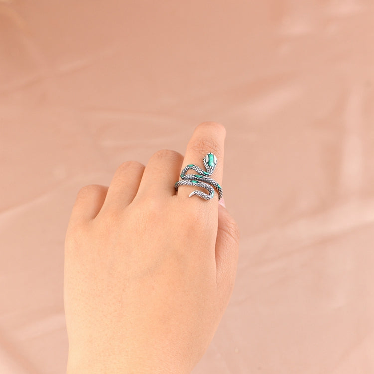 Oil Drop Cobra Ring