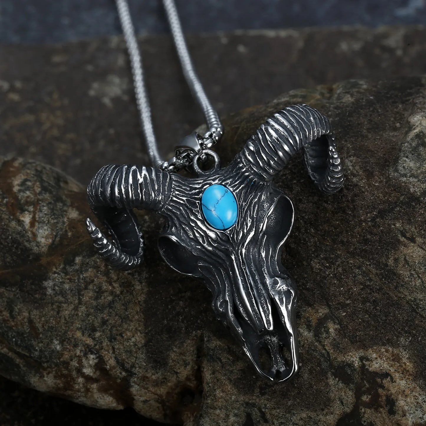 Ram Skull Pendant
