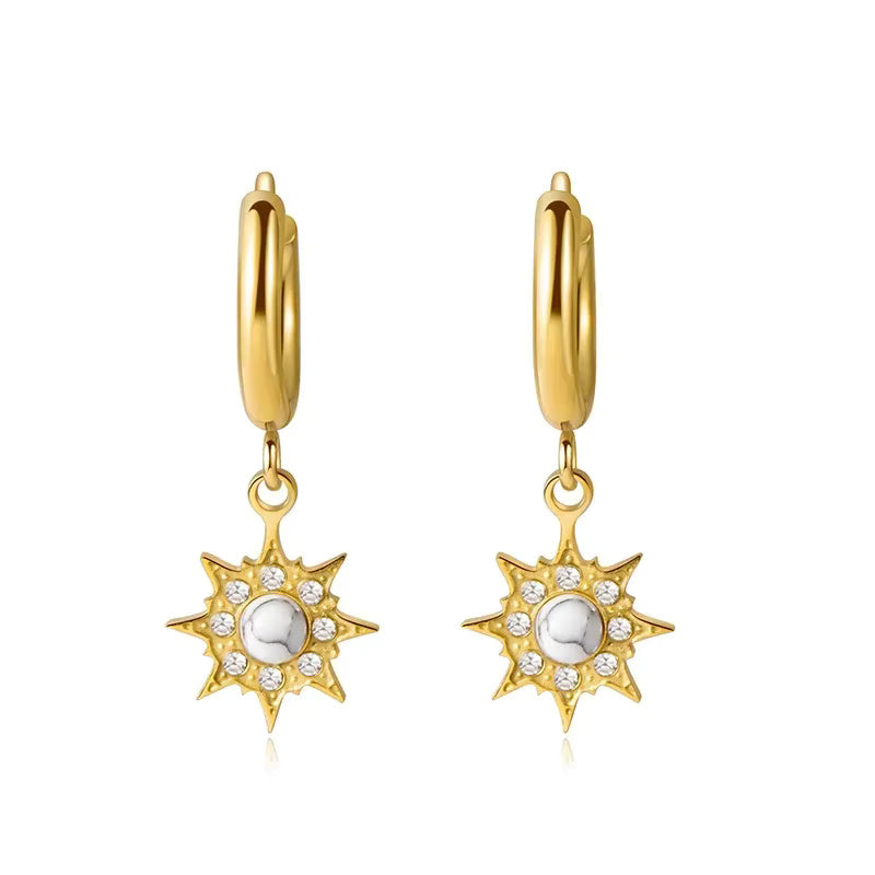 Geometric Drop Earrings
