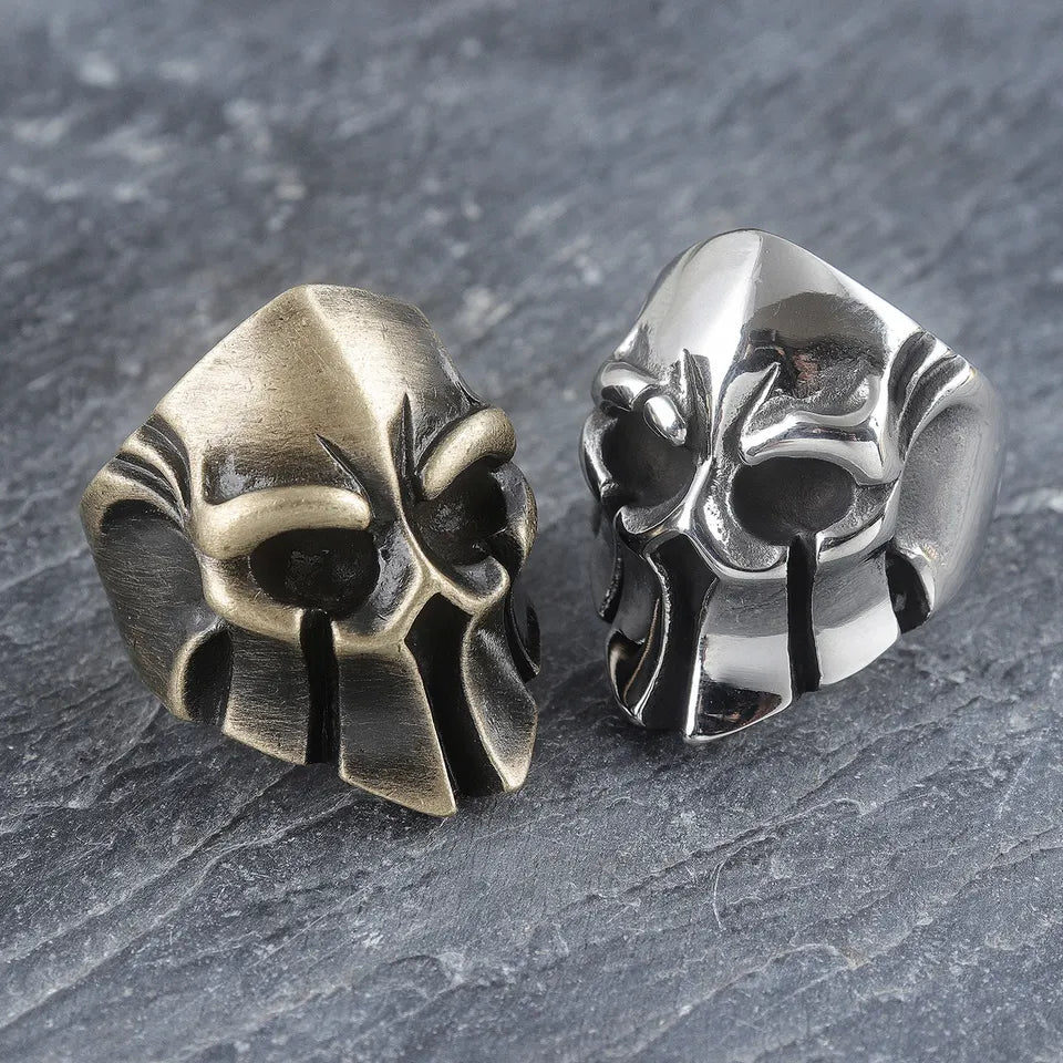 Warrior Helmet Ring