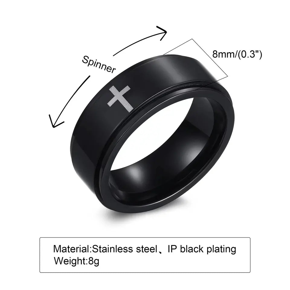 Spinner cross rings