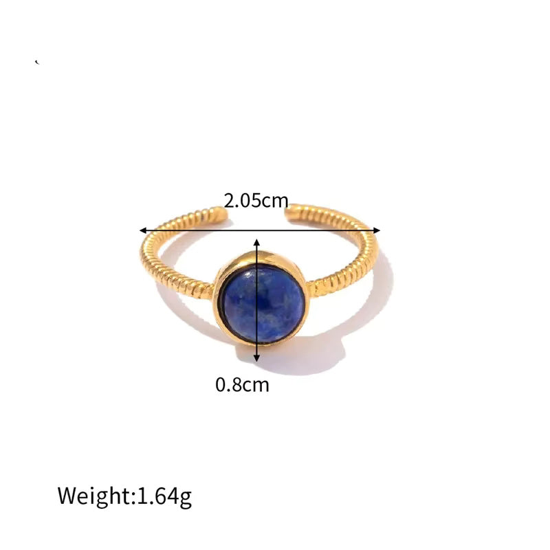 Gold Stone Ring