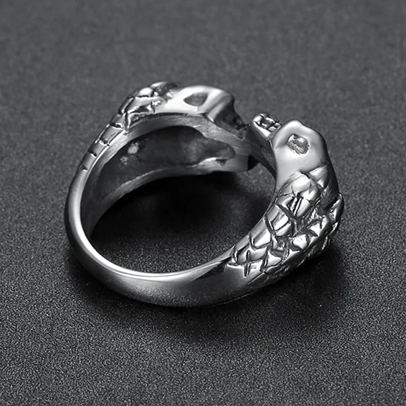 Silver Skull Ring