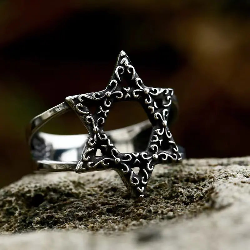 Star Of David Ring