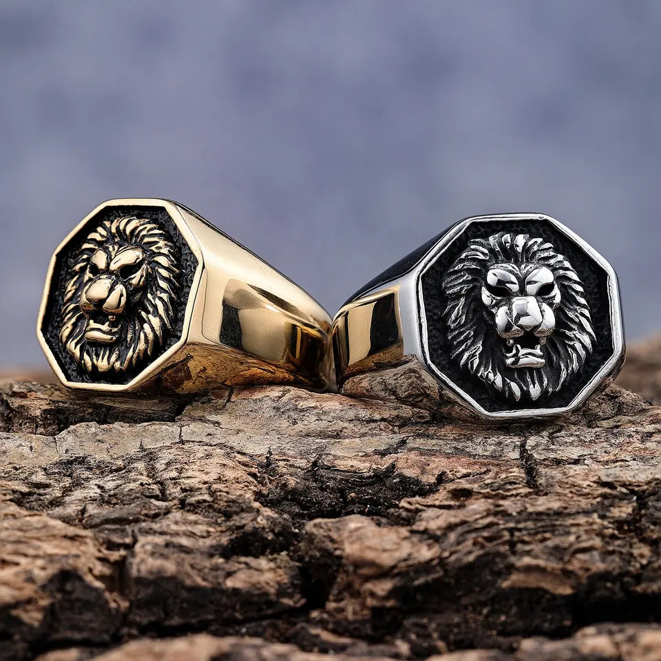Great Lion Head Ring