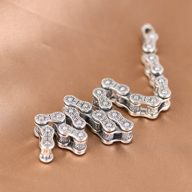 Chain with Personalized Lock Bracelet